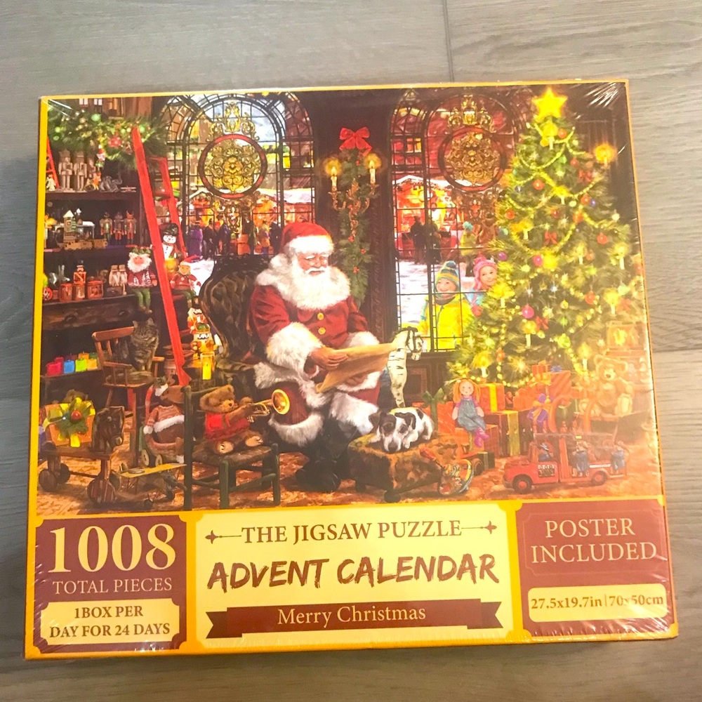 The Jigsaw Puzzle
Merry Christmas Advent Calendar
24 day Countdown to Christmas
